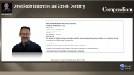 Direct Resin Restorative and Esthetic Dentistry Webinar Thumbnail